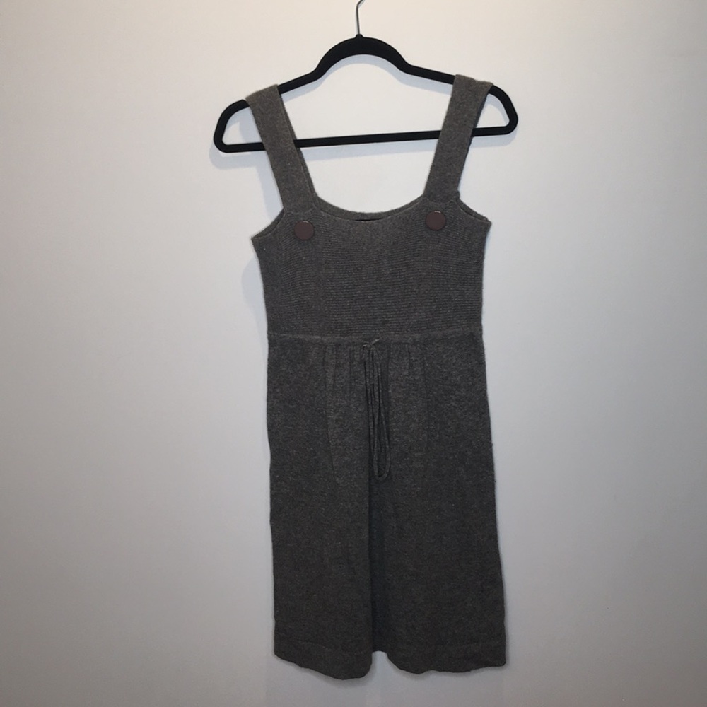 BCBG MaxAzria Grey Wool Dress